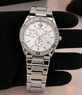 Versace Silver Dial Luxury Men's Watch.
