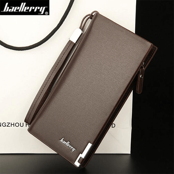 Baellerry - A Premium Quality  Long Wallet black