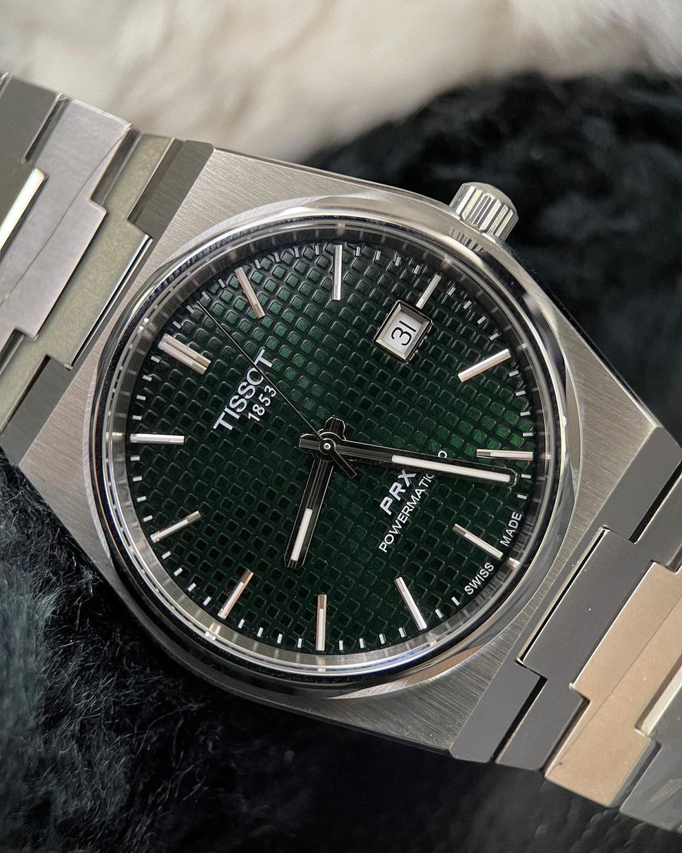 Tissot Prx powermatic 80 green dial