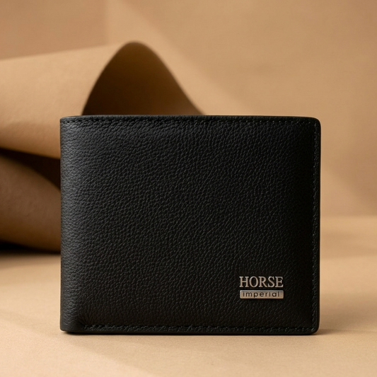 Imperial Horse Genuine Leather Wallet Black